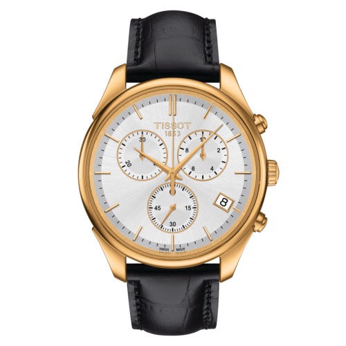 Tissot Vintage Chronograph 18k Gold / Silver